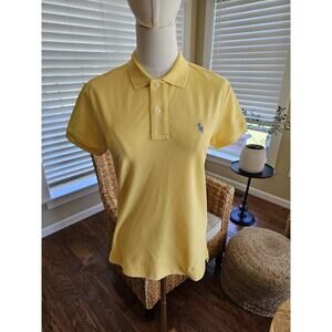 Polo Ralph Lauren Women's Polo Short Sleeve Shirt Blue Pony Size XS NWT Preppy